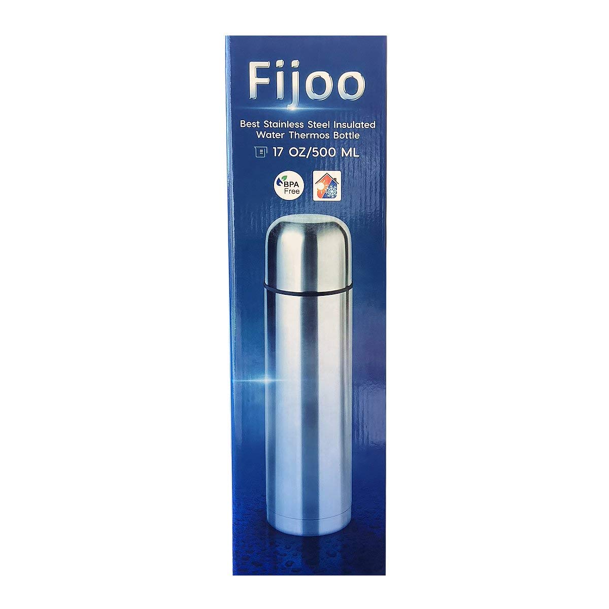 Best Stainless Steel Coffee Thermos - BPA Free - Triple Wall Vacuum  Insulated - 17oz - Fijoo